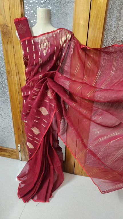 Dhakai Jamdani Saree