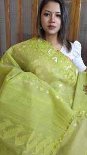 Dhakai Jamdani Saree - Image 2