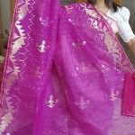Dhakai Jamdani Saree