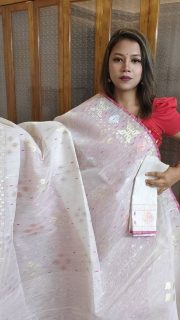 Dhakai Jamdani Saree - Image 2