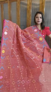 Dhakai Jamdani Saree - Image 2
