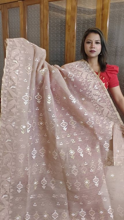 Dhakai Jamdani Saree