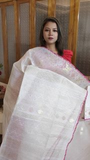 Dhakai Jamdani Saree - Image 3
