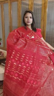 Dhakai Jamdani Saree - Image 2