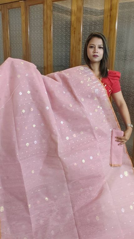 Dhakai Jamdani Saree